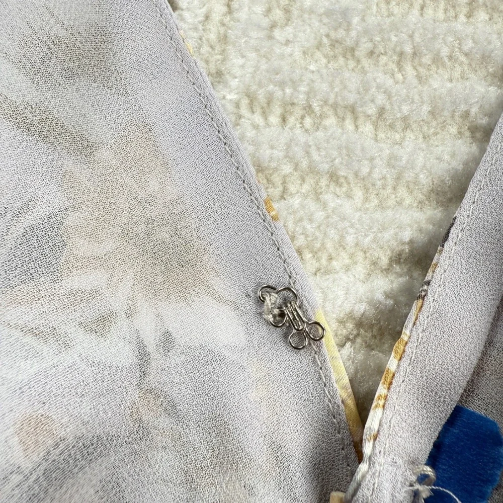 ASTR THE LABEL Floral Print Midi Dress Women's Medium Fairy Festival Boho Brunch - Picture 11 of 15